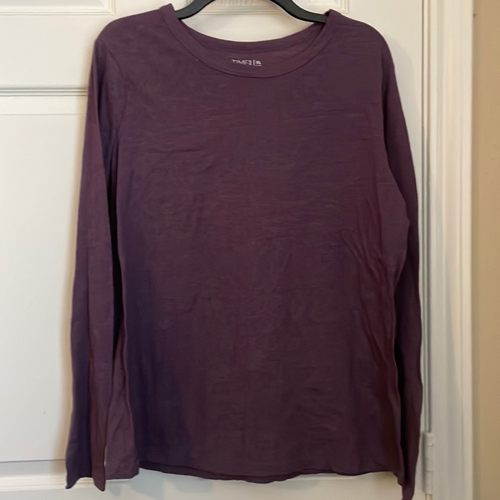Time and Tru long sleeve shirt size XL